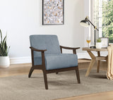 Carlson Blue-Gray Accent Chair