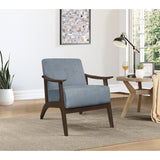 Carlson Blue-Gray Accent Chair