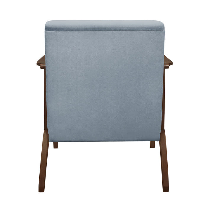 Carlson Blue-Gray Accent Chair