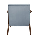 Carlson Blue-Gray Accent Chair