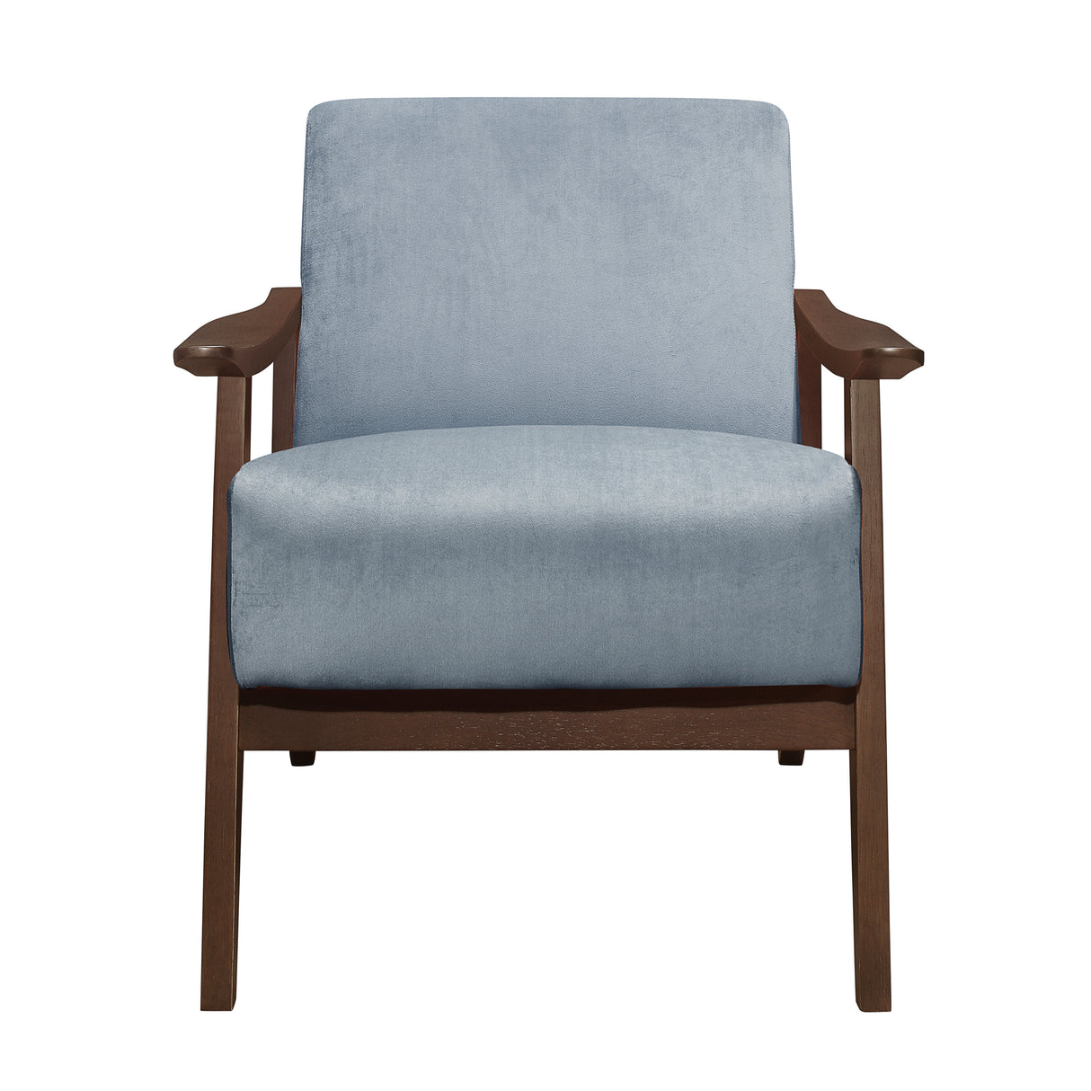 Carlson Blue-Gray Accent Chair