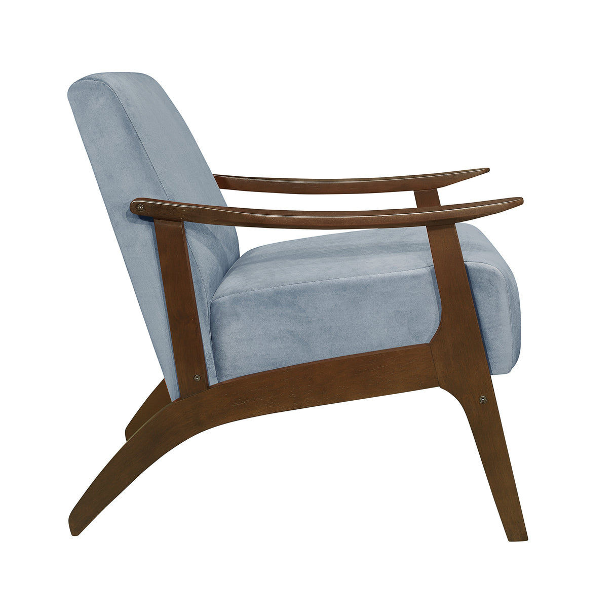 Carlson Blue-Gray Accent Chair