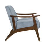 Carlson Blue-Gray Accent Chair