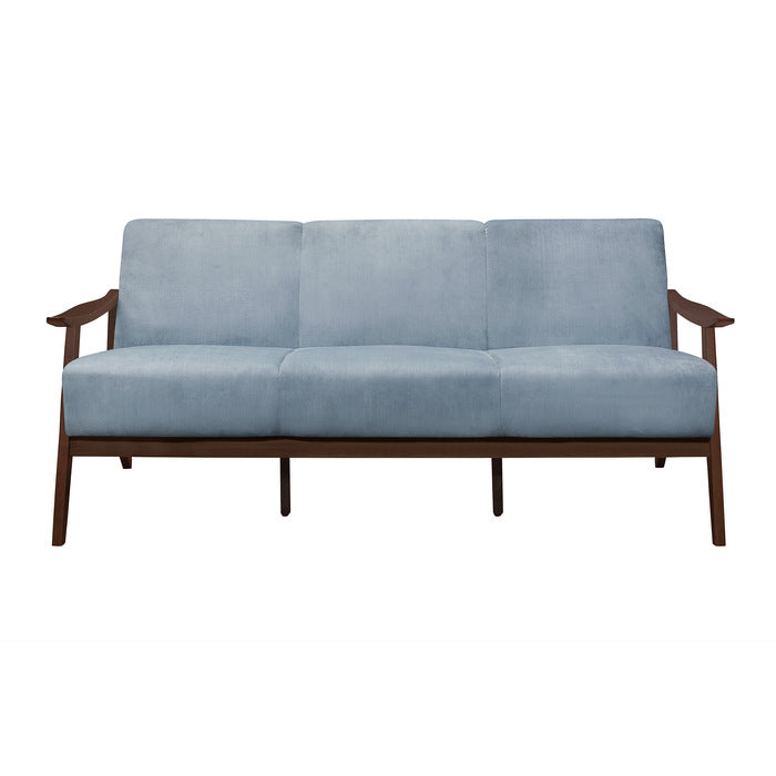 Carlson Blue-Gray Sofa