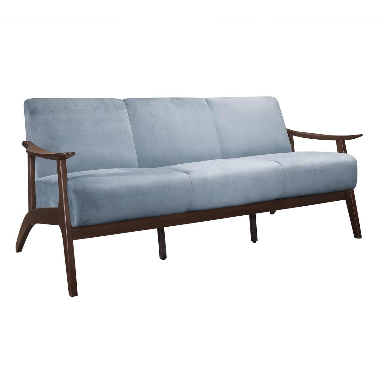 Carlson Blue-Gray Sofa