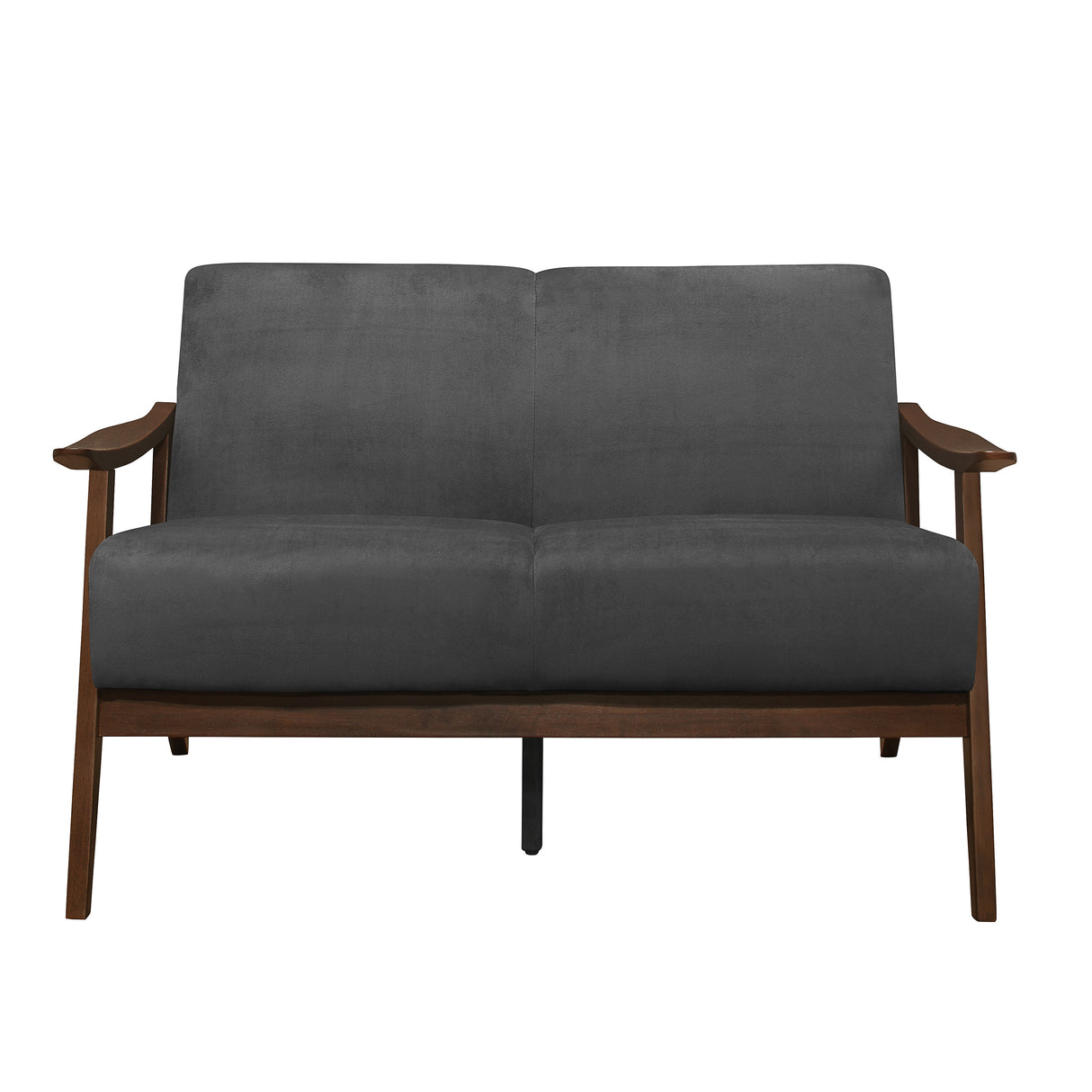 Carlson Dark Gray Love Seat