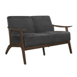 Carlson Dark Gray Love Seat