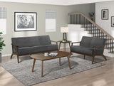 Carlson Dark Gray Love Seat