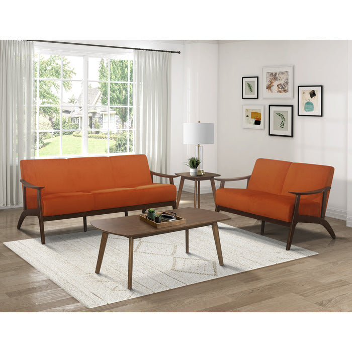 Carlson Orange Sofa