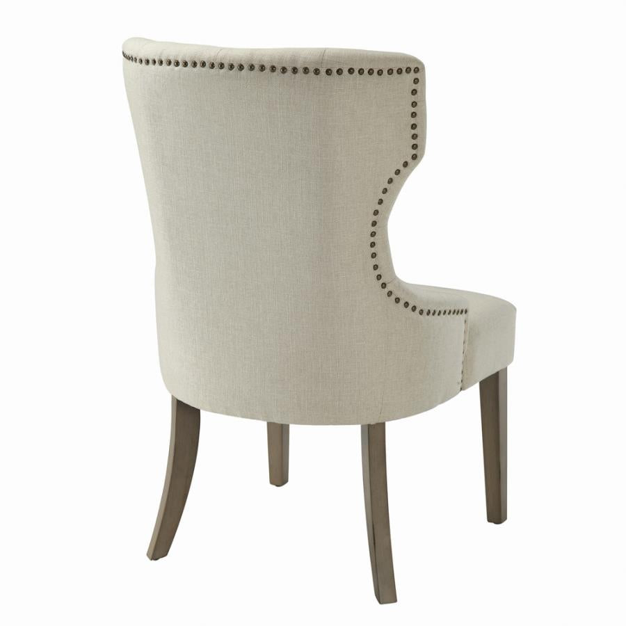 Baney Tufted Upholstered Dining Chair Beige