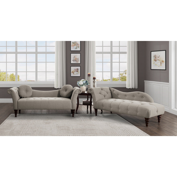 Blue Hill Brown Chaise