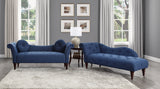 Blue Hill Blue Chaise