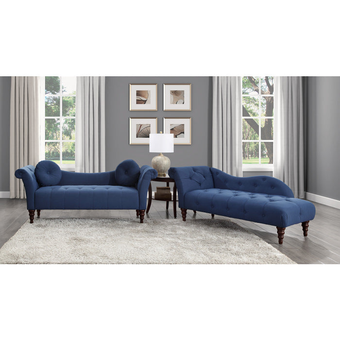 Blue Hill Blue Chaise