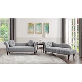 Blue Hill Dove-Hued Chaise