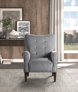 Kyrie Dark Gray Accent Chair