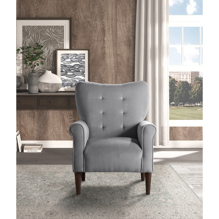 Kyrie Dark Gray Accent Chair