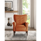 Kyrie Orange Accent Chair