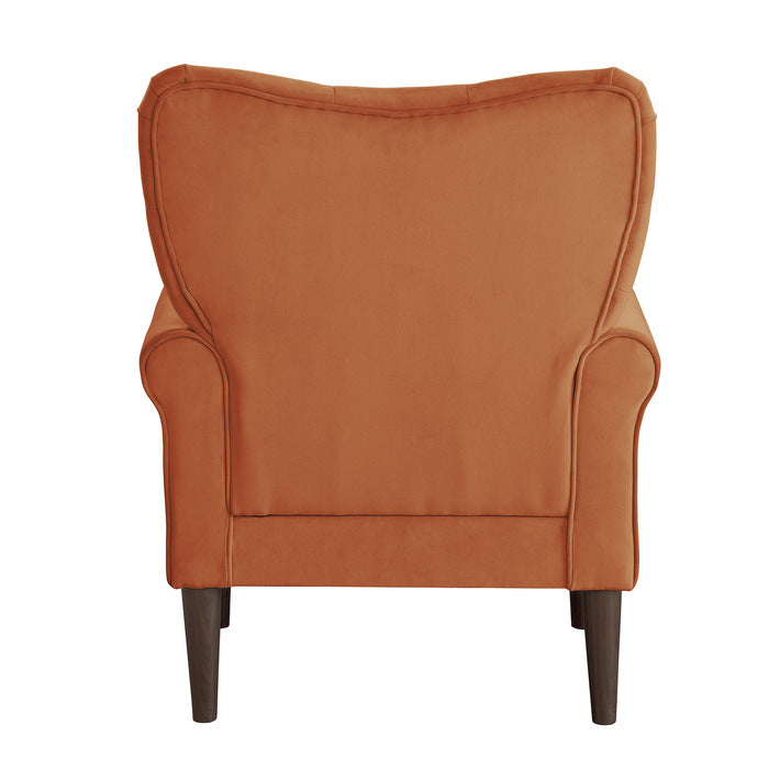 Kyrie Orange Accent Chair