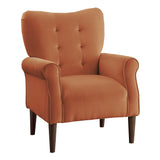 Kyrie Orange Accent Chair