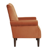 Kyrie Orange Accent Chair