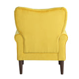 Kyrie Yellow Accent Chair