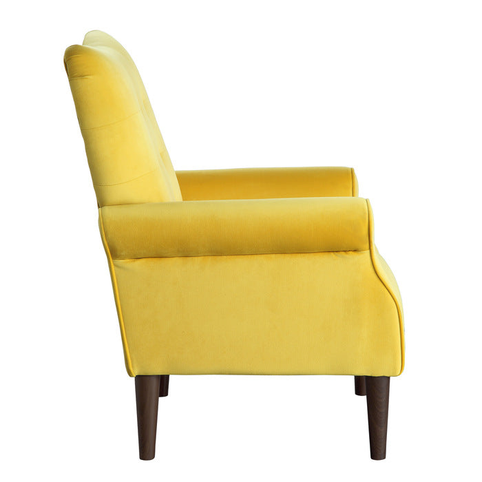 Kyrie Yellow Accent Chair