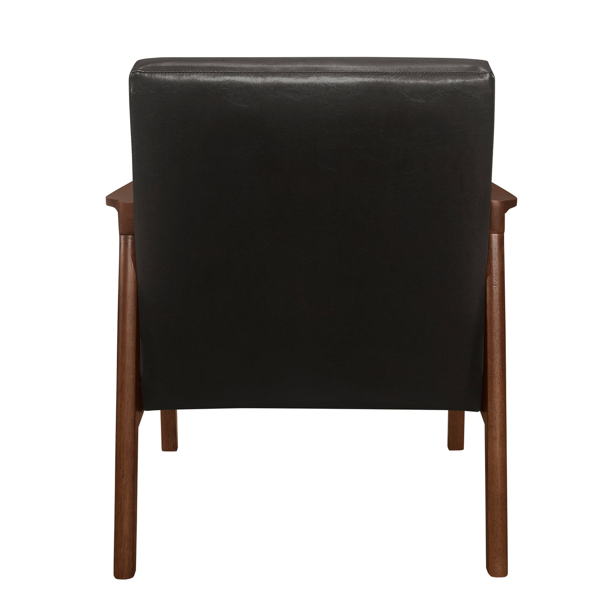 Alby Dark Brown Accent Chair