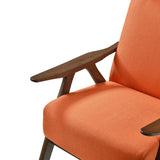 Kalmar Orange Accent Chair