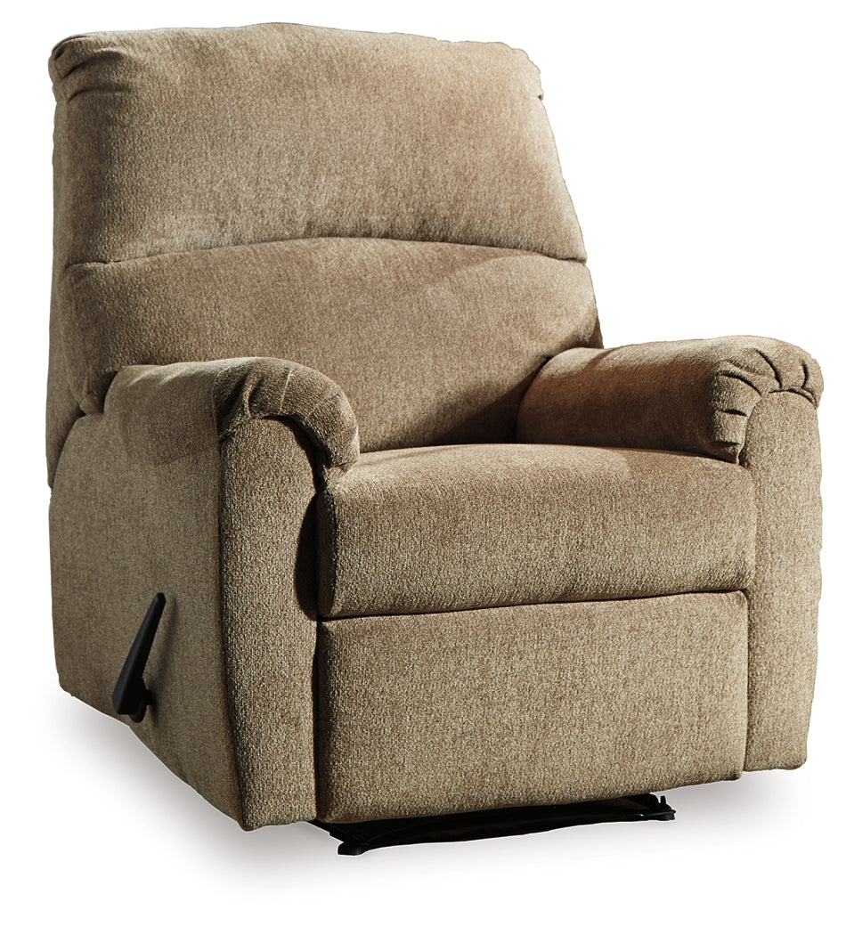 Nerviano Mocha Recliner