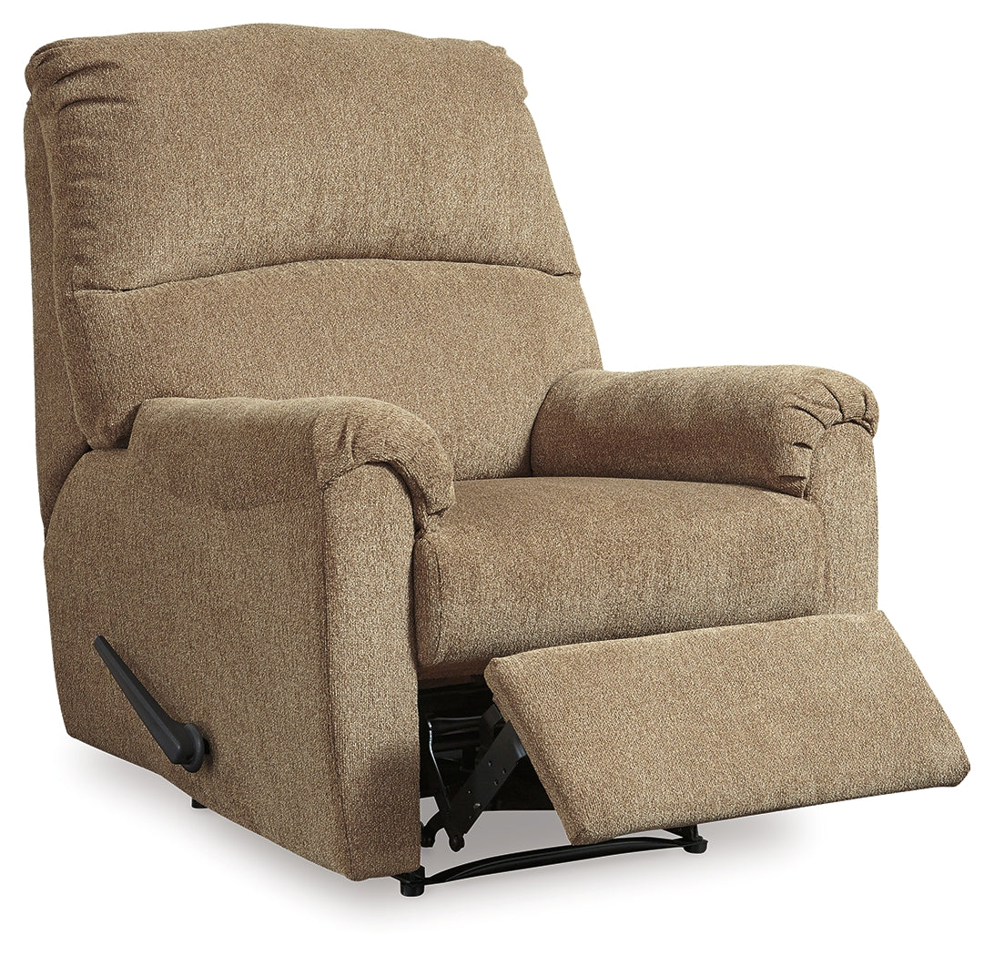 Nerviano Mocha Recliner