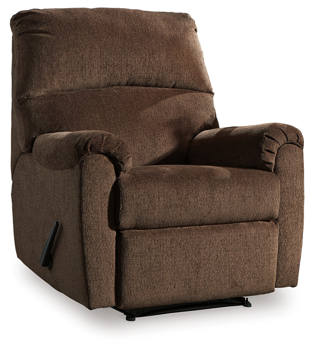 Nerviano Chocolate Recliner