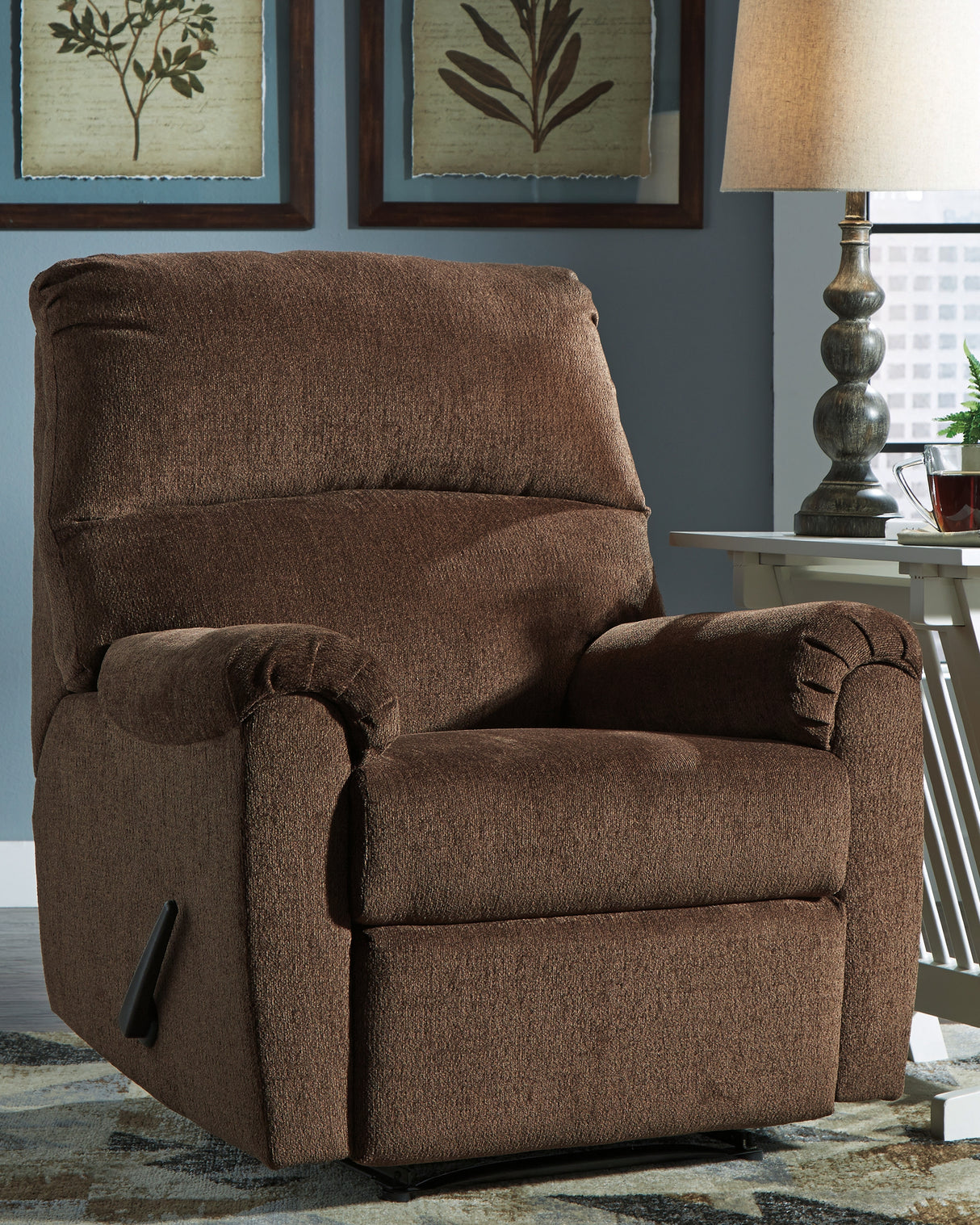 Nerviano Chocolate Recliner