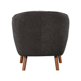 Cutler Charcoal-Hued Accent Chair