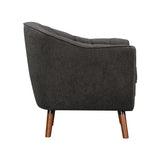 Cutler Charcoal-Hued Accent Chair