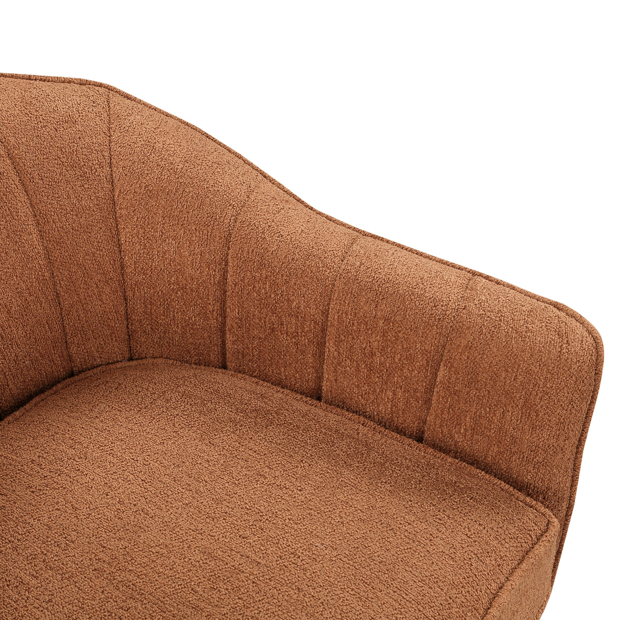 Cutler Rust-Hued Accent Chair