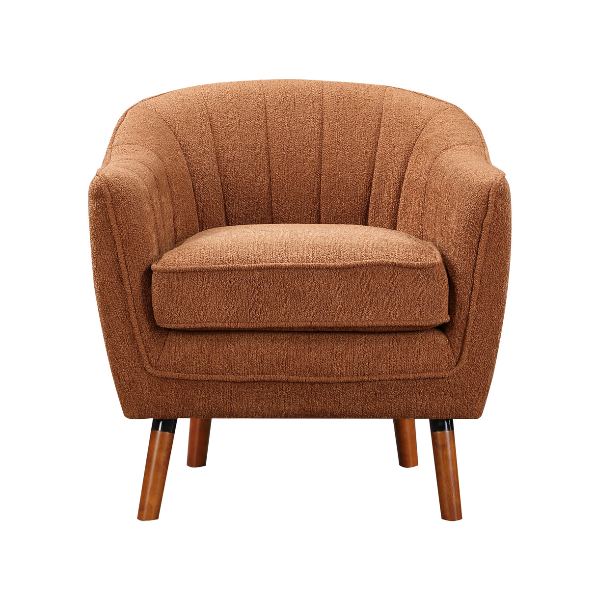 Cutler Rust-Hued Accent Chair