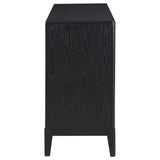 Brookmead 4-door Sideboard Buffet Storage Cabinet Black