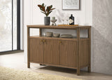 Biltmore Walnut 52-Inch Dining Cabinet Sideboard Buffet