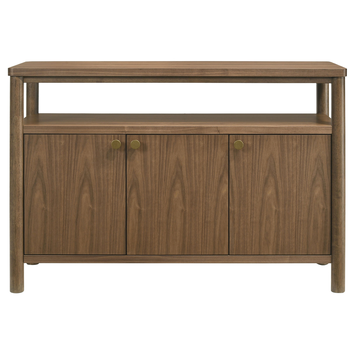 Biltmore Walnut 52-Inch Dining Cabinet Sideboard Buffet