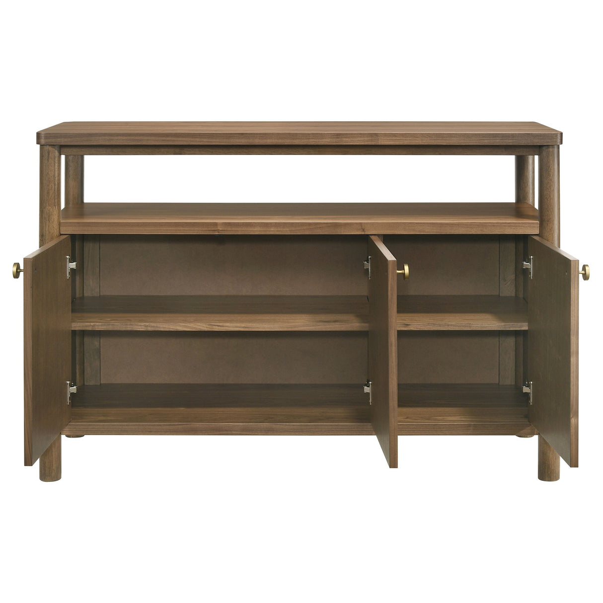 Biltmore Walnut 52-Inch Dining Cabinet Sideboard Buffet