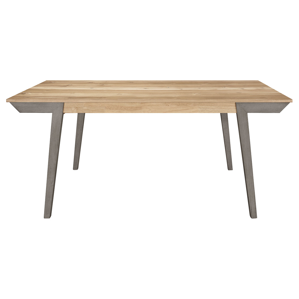 Nogales Wooden Dining Table Acacia And Coastal Grey