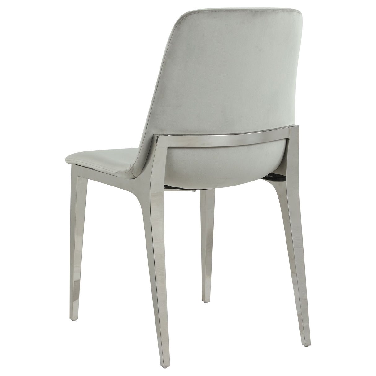 Irene Light Grey Upholstered Dining Side Chair (Set Of 4)