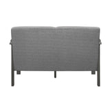 Lewiston Gray Love Seat