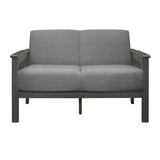 Lewiston Gray Love Seat