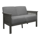 Lewiston Gray Love Seat