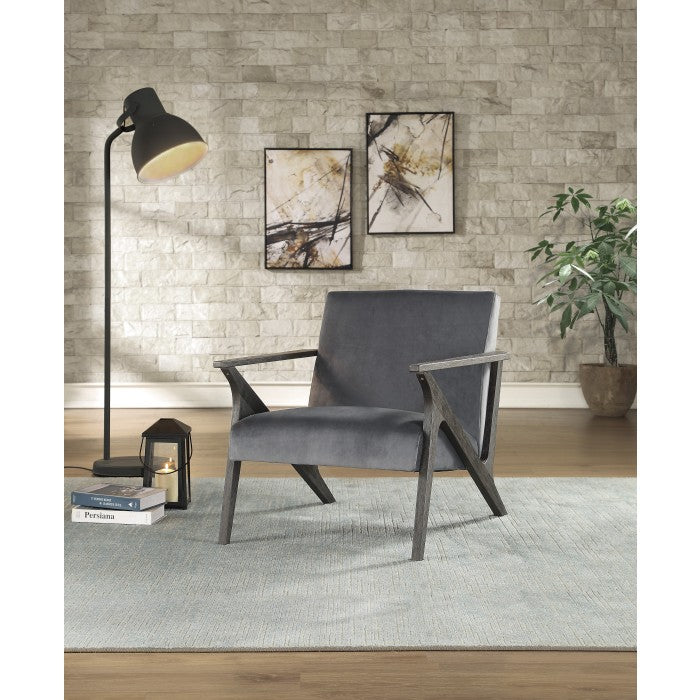 Coriana Gray Accent Chair