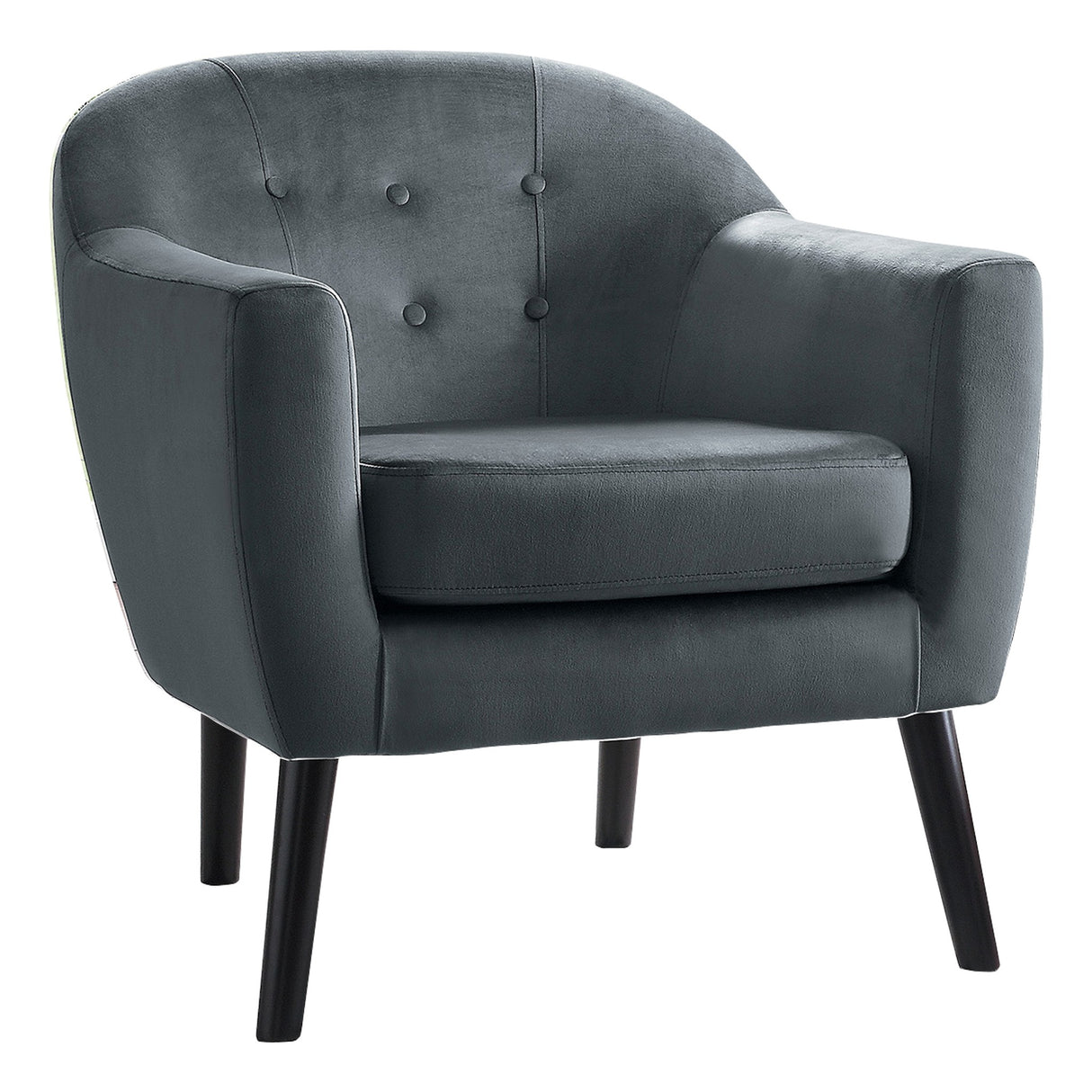 Quill Gray Accent Chair