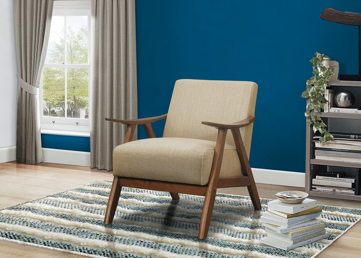 Damala Brown Accent Chair