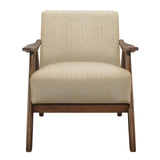 Damala Brown Accent Chair