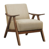 Damala Brown Accent Chair